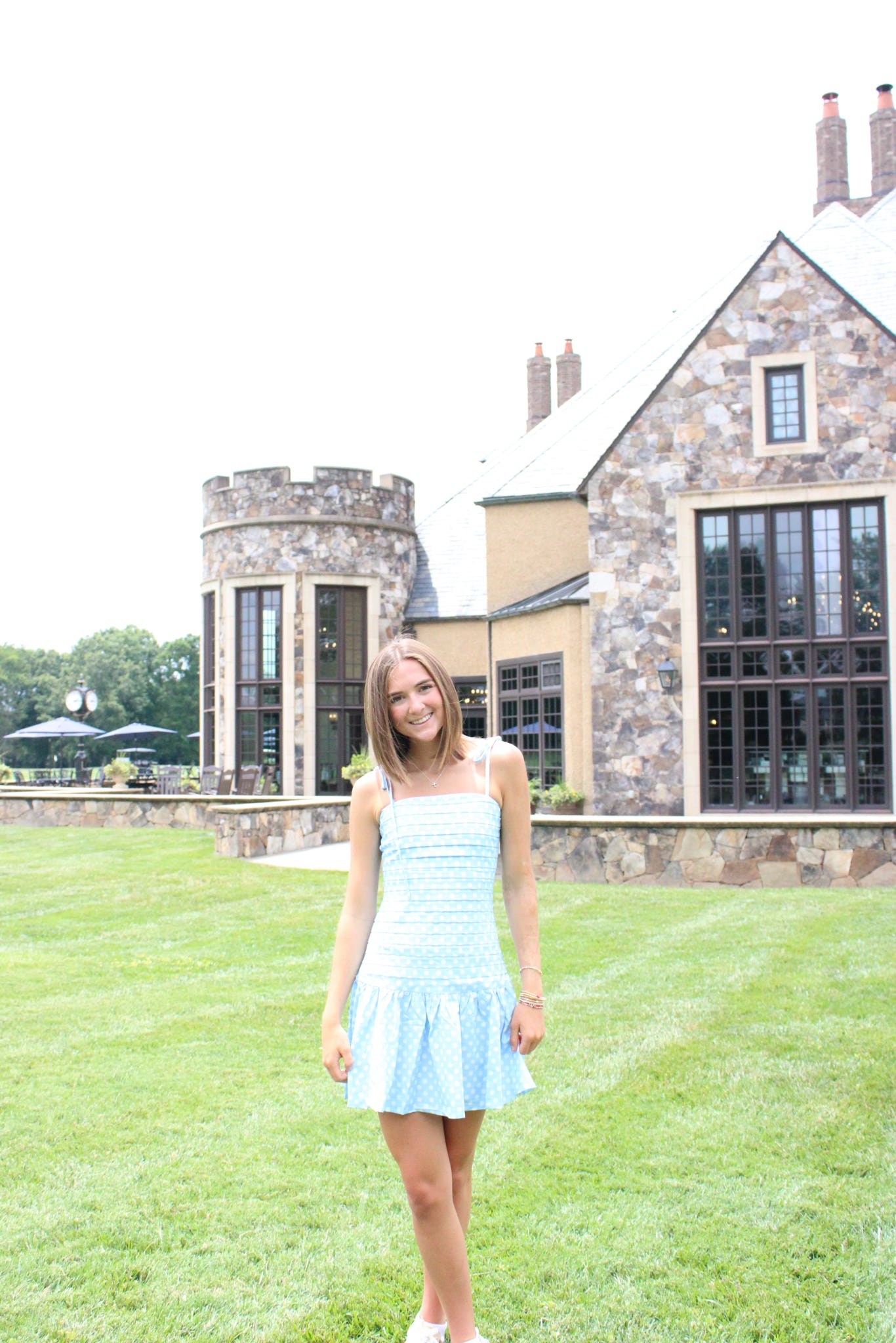 The Rowan Poka Dot Gameday Dress