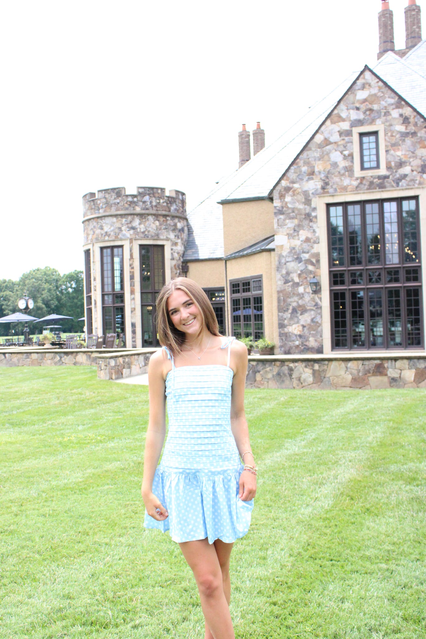 The Rowan Poka Dot Gameday Dress