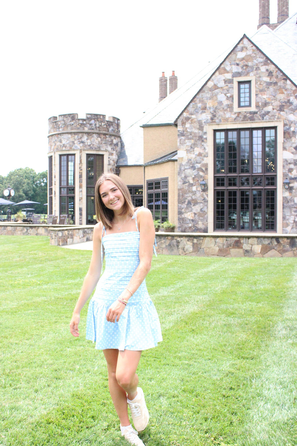 The Rowan Poka Dot Gameday Dress