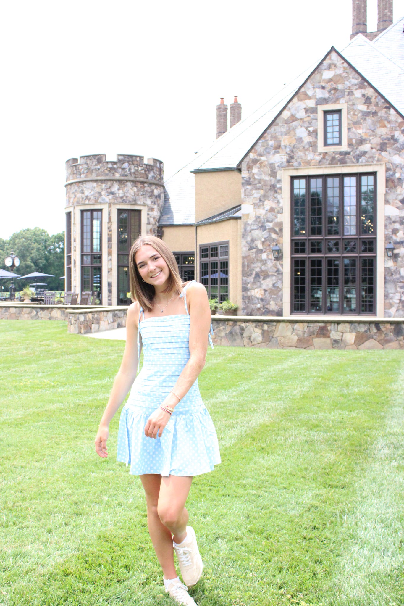 The Rowan Poka Dot Gameday Dress