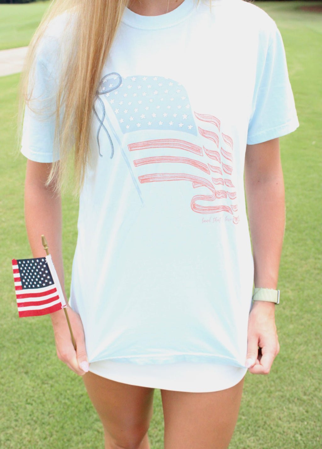 American Flag 4th of July Collection Graphic Tee