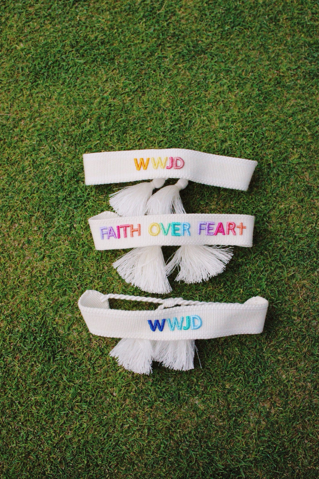 Embroidered Woven Bracelets