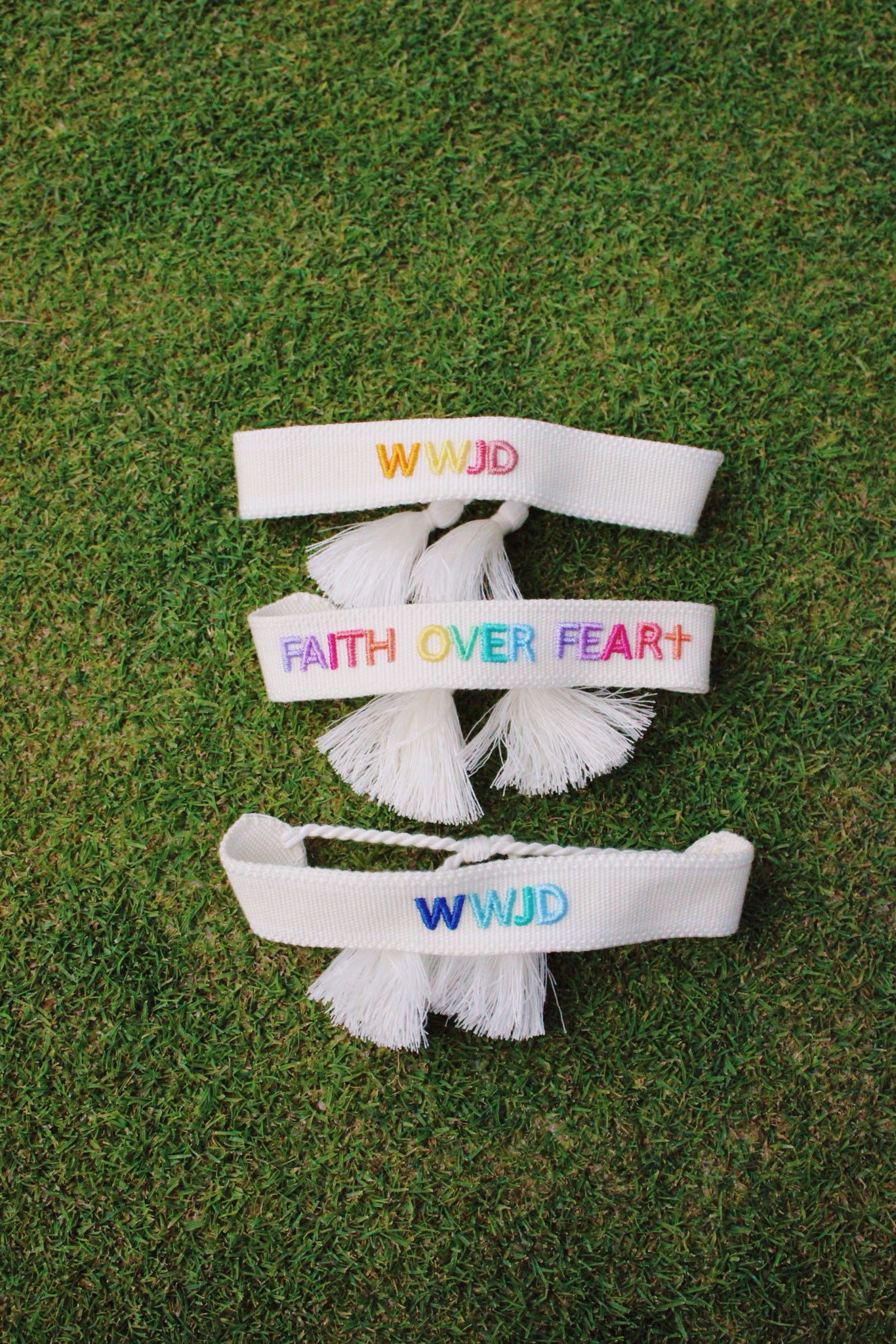 Embroidered Woven Bracelets