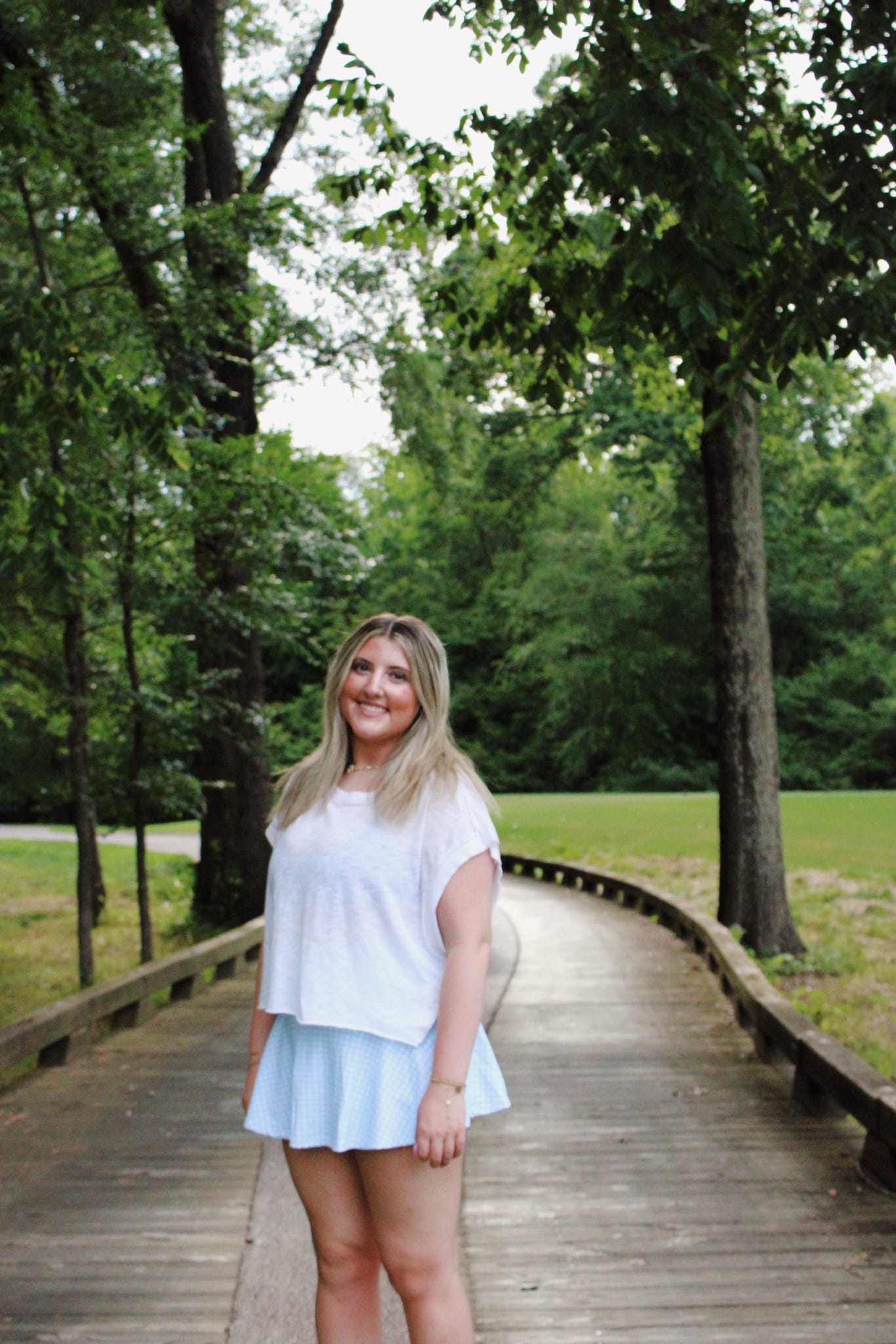 Jessica Gingham Skirt