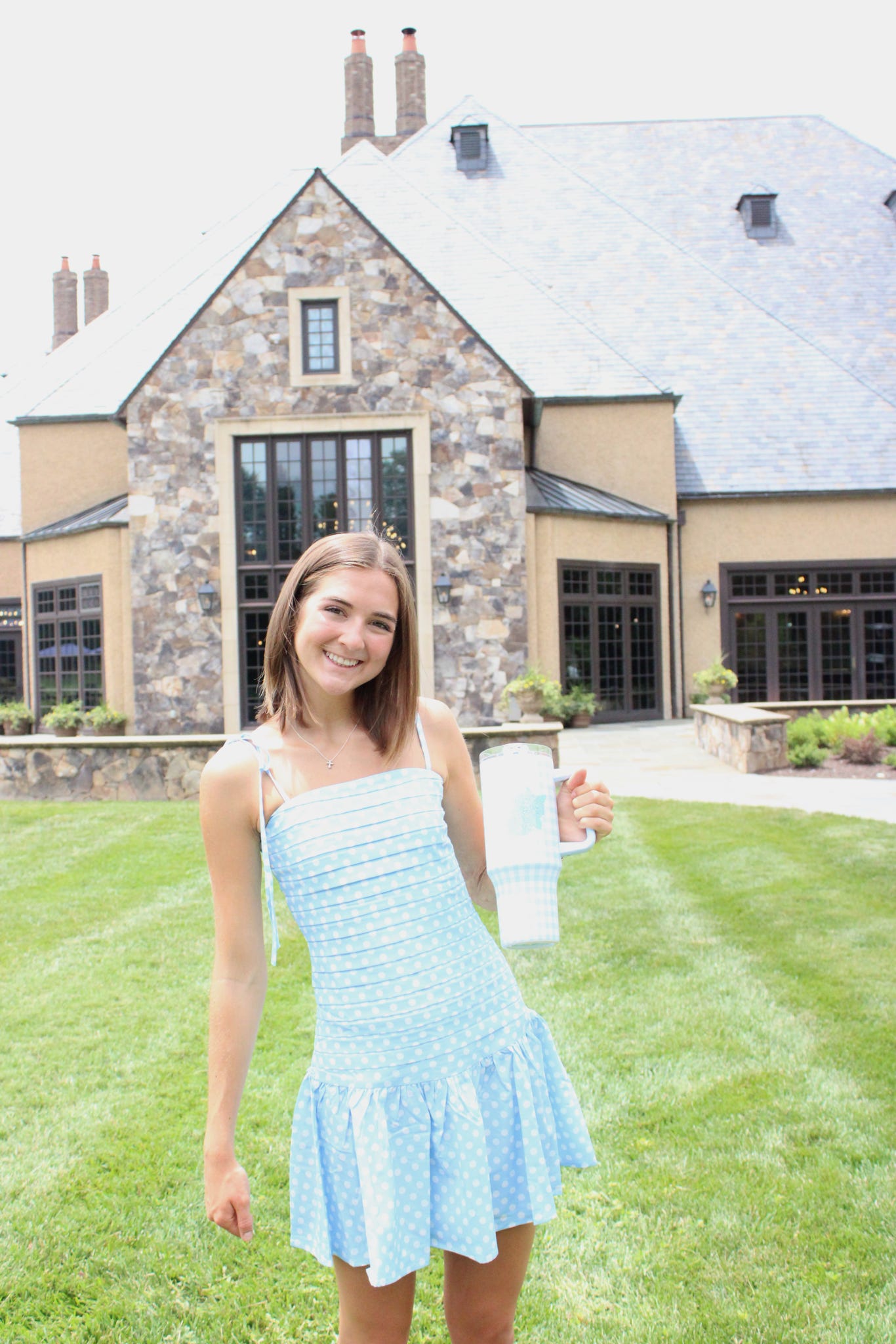 The Rowan Poka Dot Gameday Dress