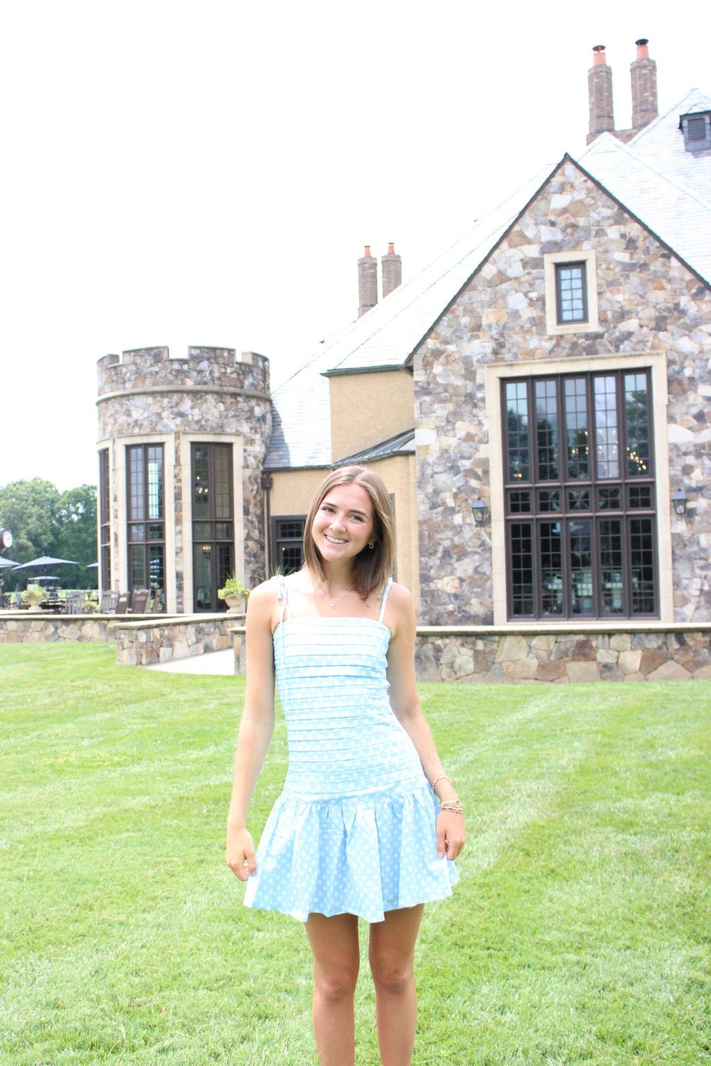 The Rowan Poka Dot Gameday Dress