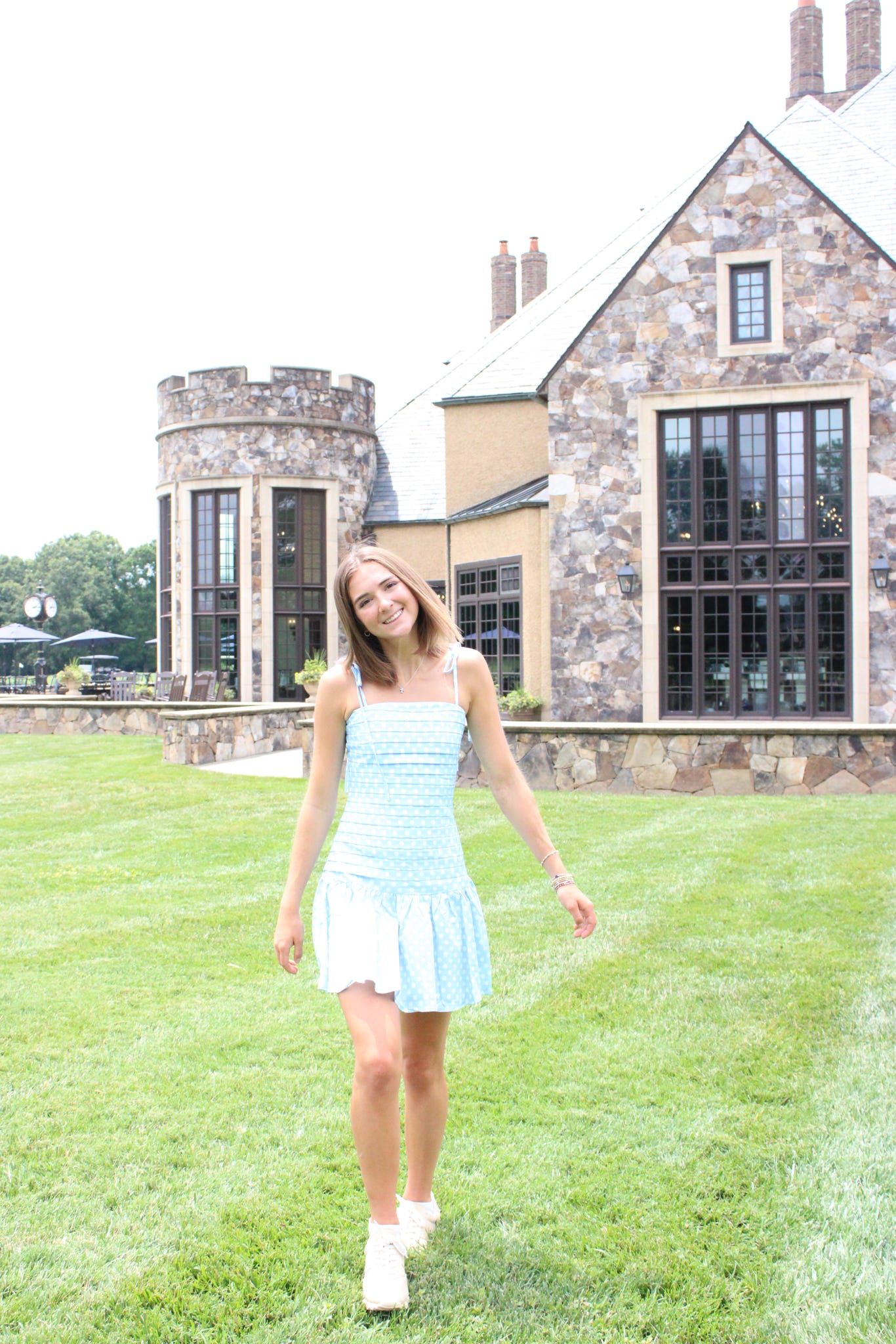 The Rowan Poka Dot Gameday Dress