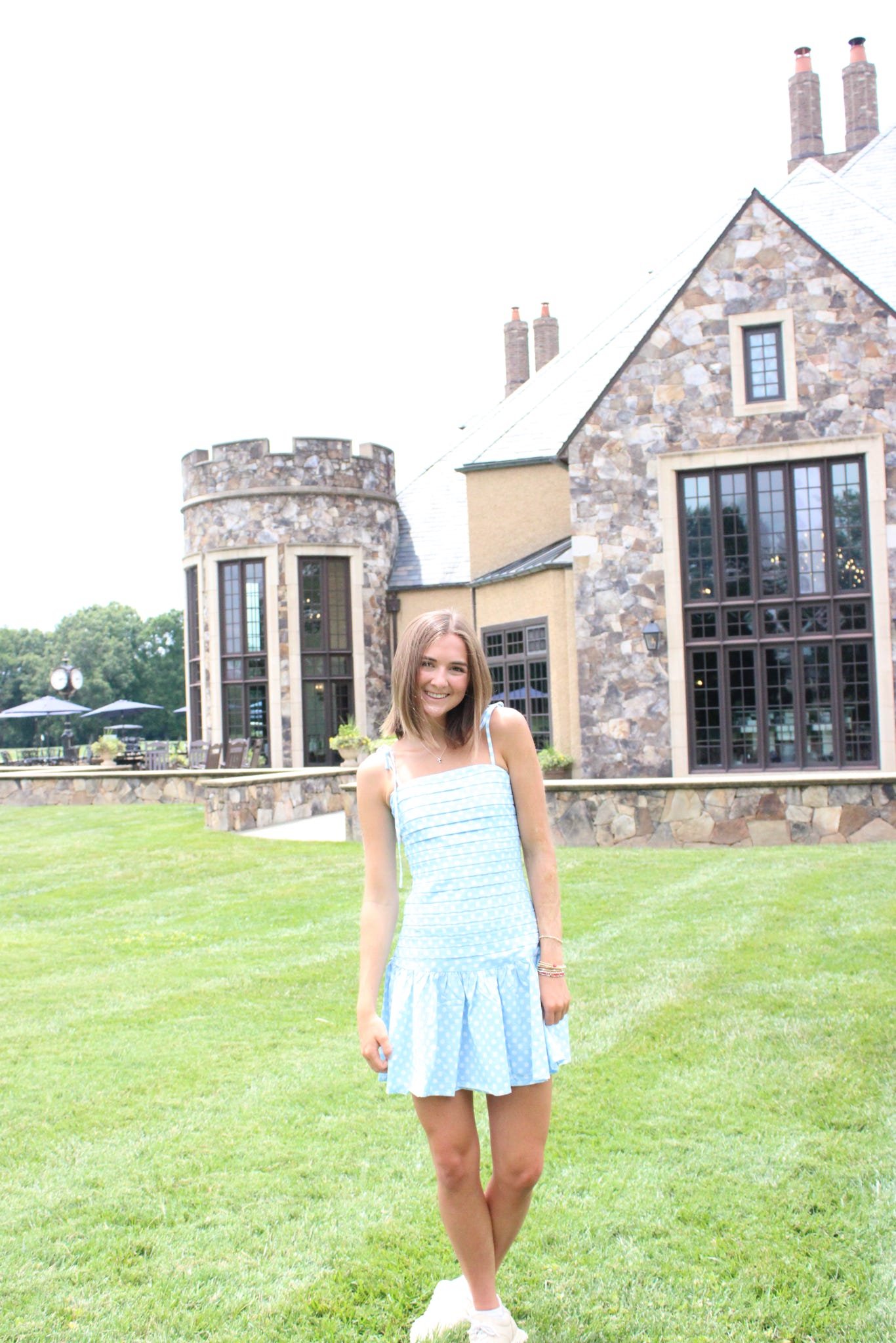 The Rowan Poka Dot Gameday Dress