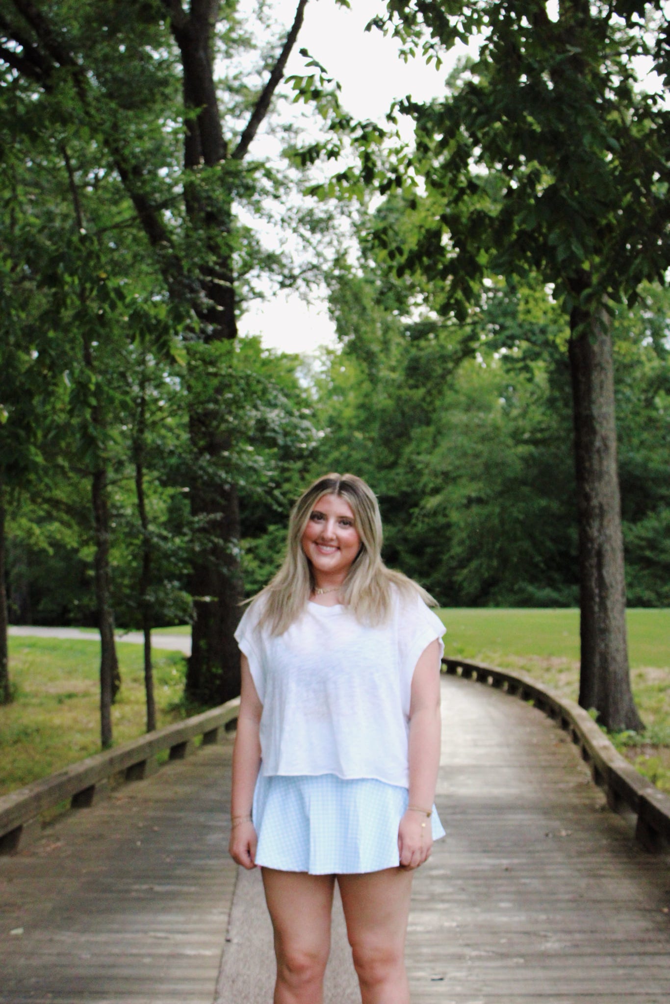 Jessica Gingham Skirt