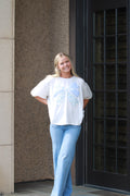 Patchwork Bow Tee