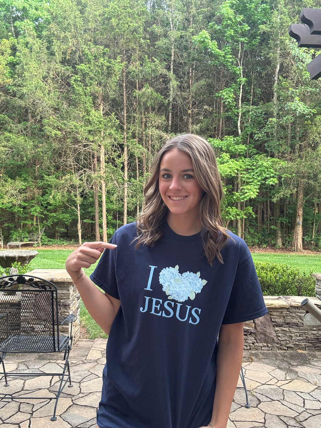 The Avery I Love Jesus Tee Shirt